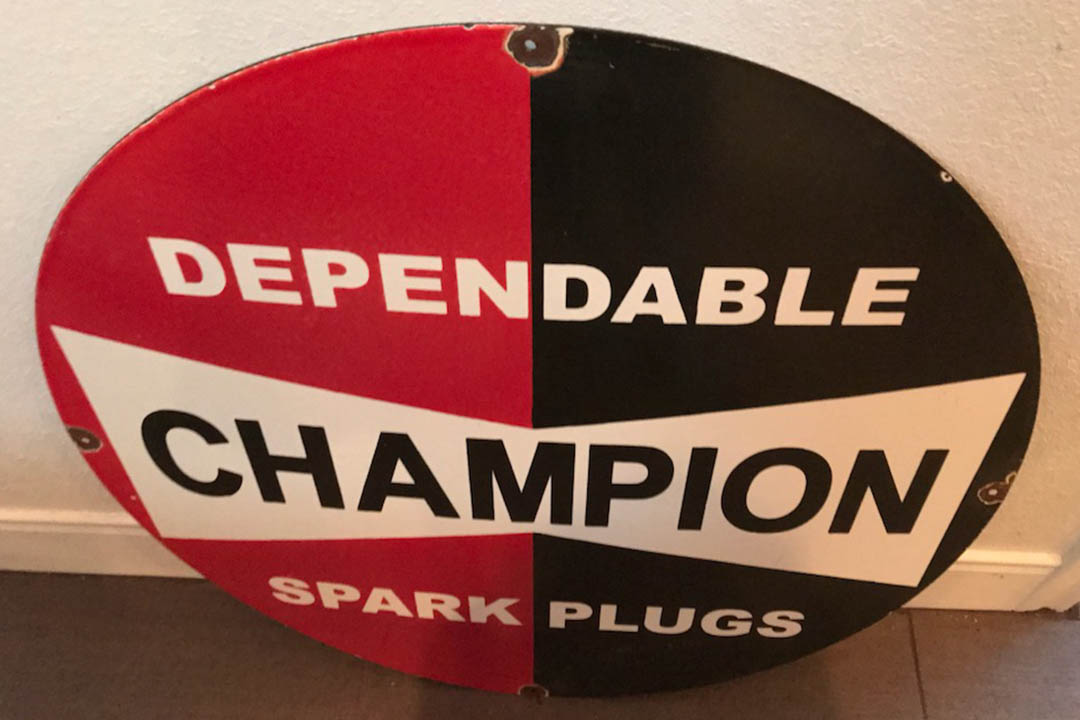 0th Image of a N/A CHAMPION  SPARK PLUGS SIGN
