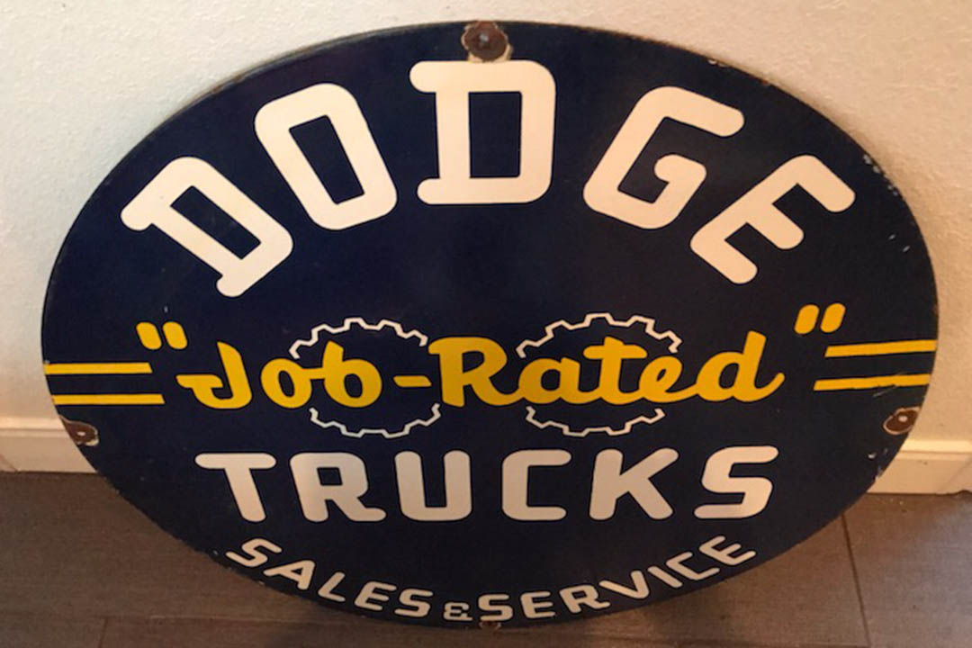 0th Image of a N/A DODGE JOB RATED TRUCKS SIGN