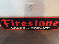 Image 1 of 1 of a N/A FIRESTONE SIGN