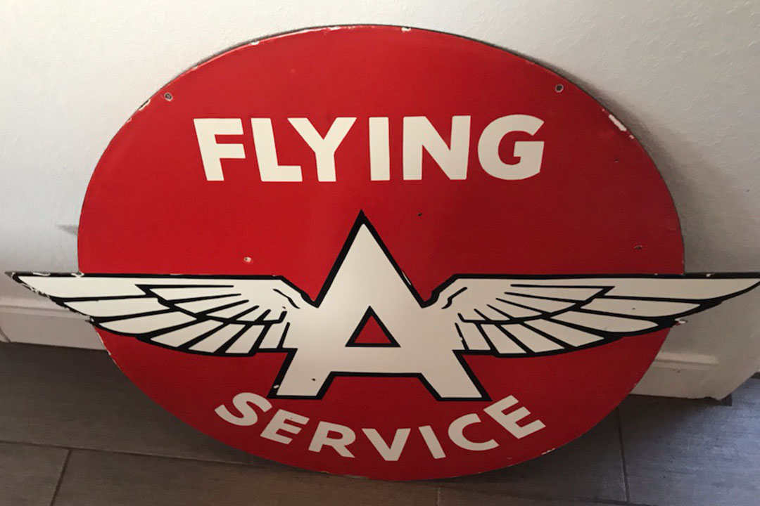 0th Image of a N/A FLYING A  SERVICE UNUSUAL TO FIND WITH WINGS