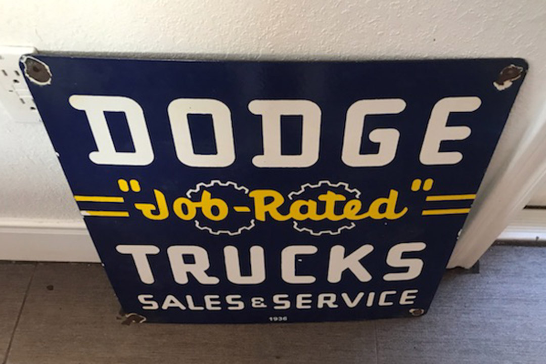 0th Image of a N/A DODGE JOB RATED TRUCKS SIGN