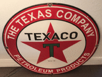 Image 1 of 1 of a N/A TEXACO SIGN