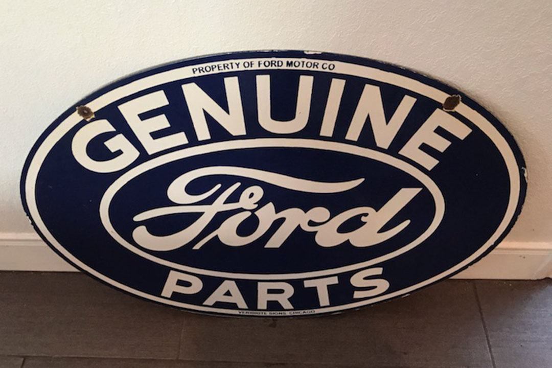 0th Image of a N/A GENUINE FORD PARTS SIGN