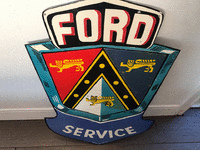 Image 2 of 2 of a N/A FORD SERVICE SIGN