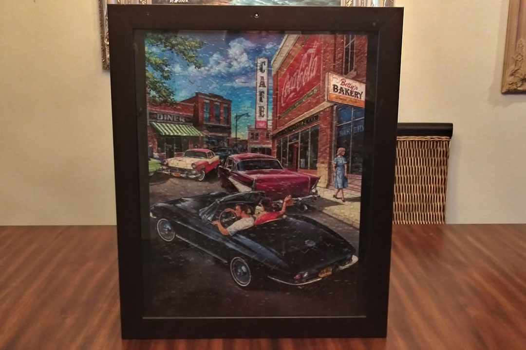 0th Image of a N/A FRAMED CORVETTE PICTURE