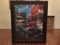 Image 1 of 1 of a N/A FRAMED CORVETTE PICTURE