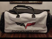 Image 1 of 3 of a N/A GENUINE LEATHER CORVETTE 106 BAG
