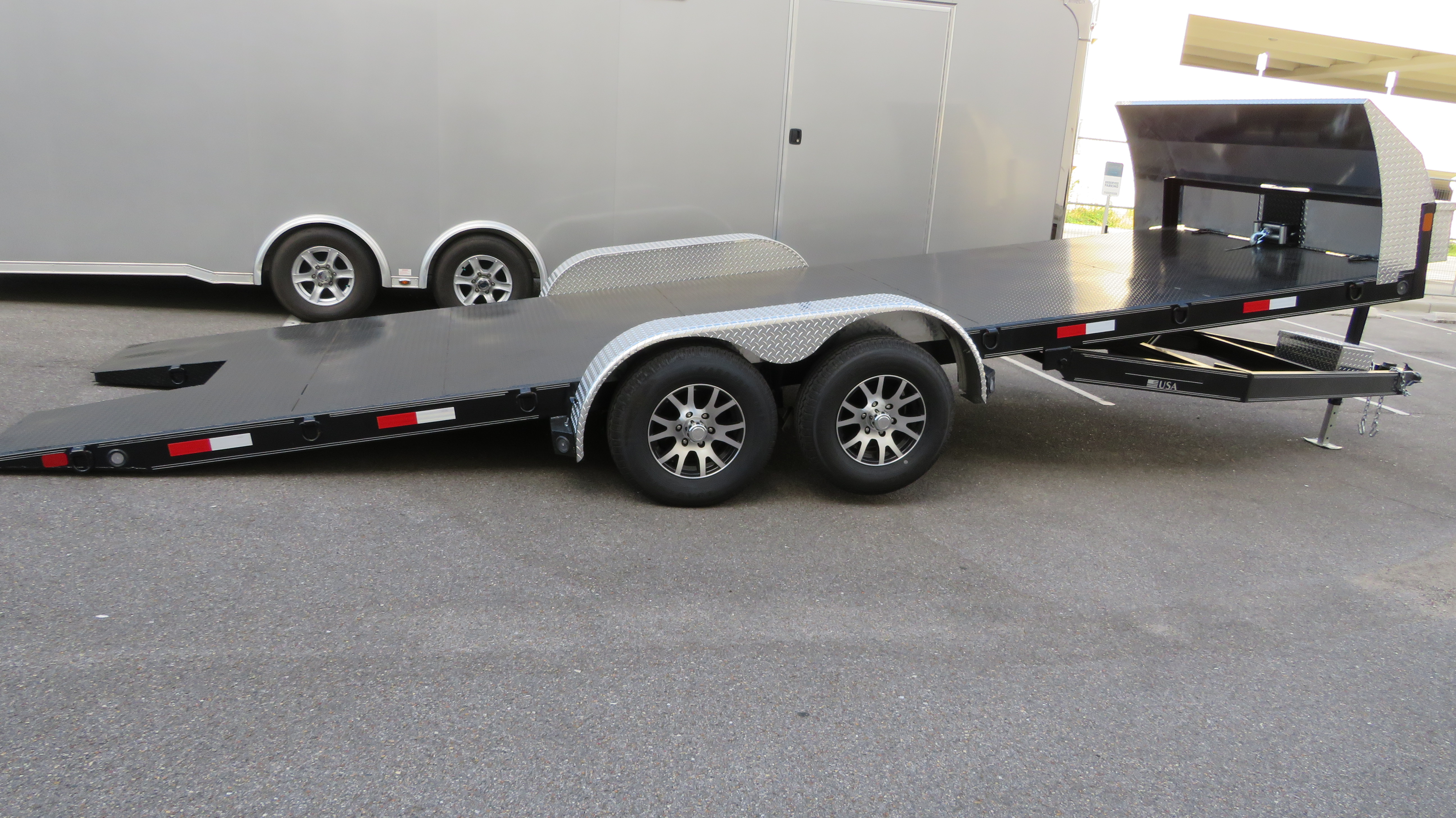 2nd Image of a 2022 TRAX TILT TRAILER