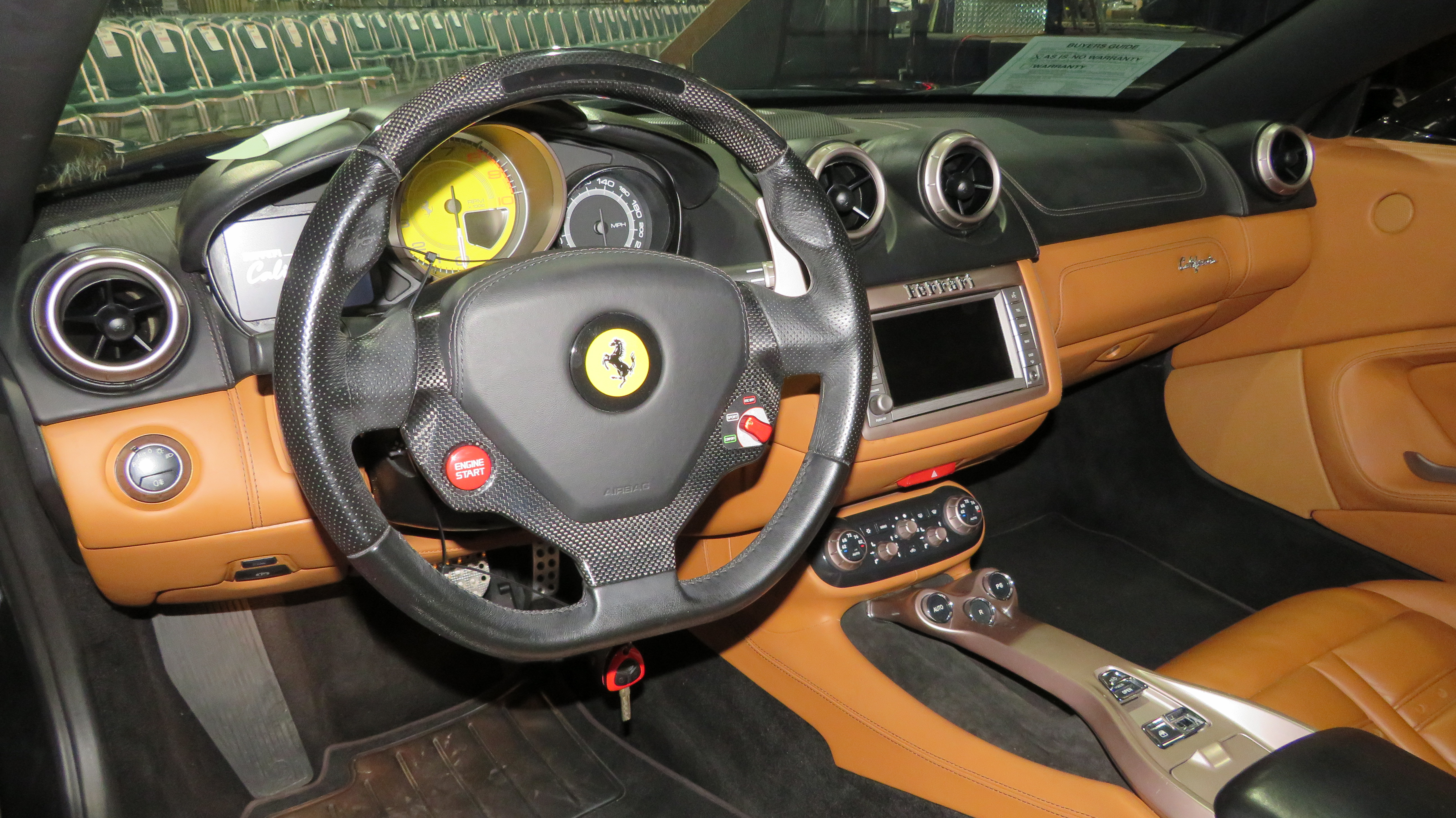 5th Image of a 2013 FERRARI CALIFORNIA USA SPYDER