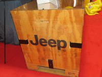 Image 1 of 2 of a N/A JEEP WOODEN CRATE