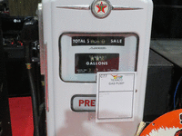 Image 1 of 1 of a N/A TEXACO GAS PUMP