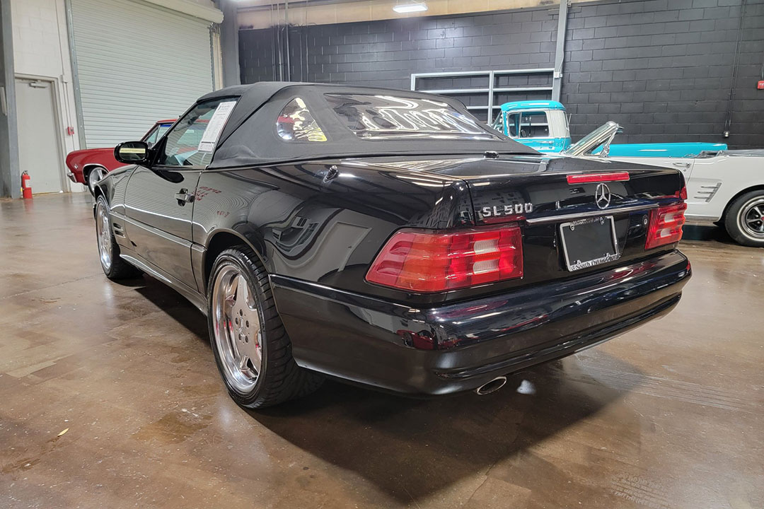 4th Image of a 2001 MERCEDES-BENZ SL500