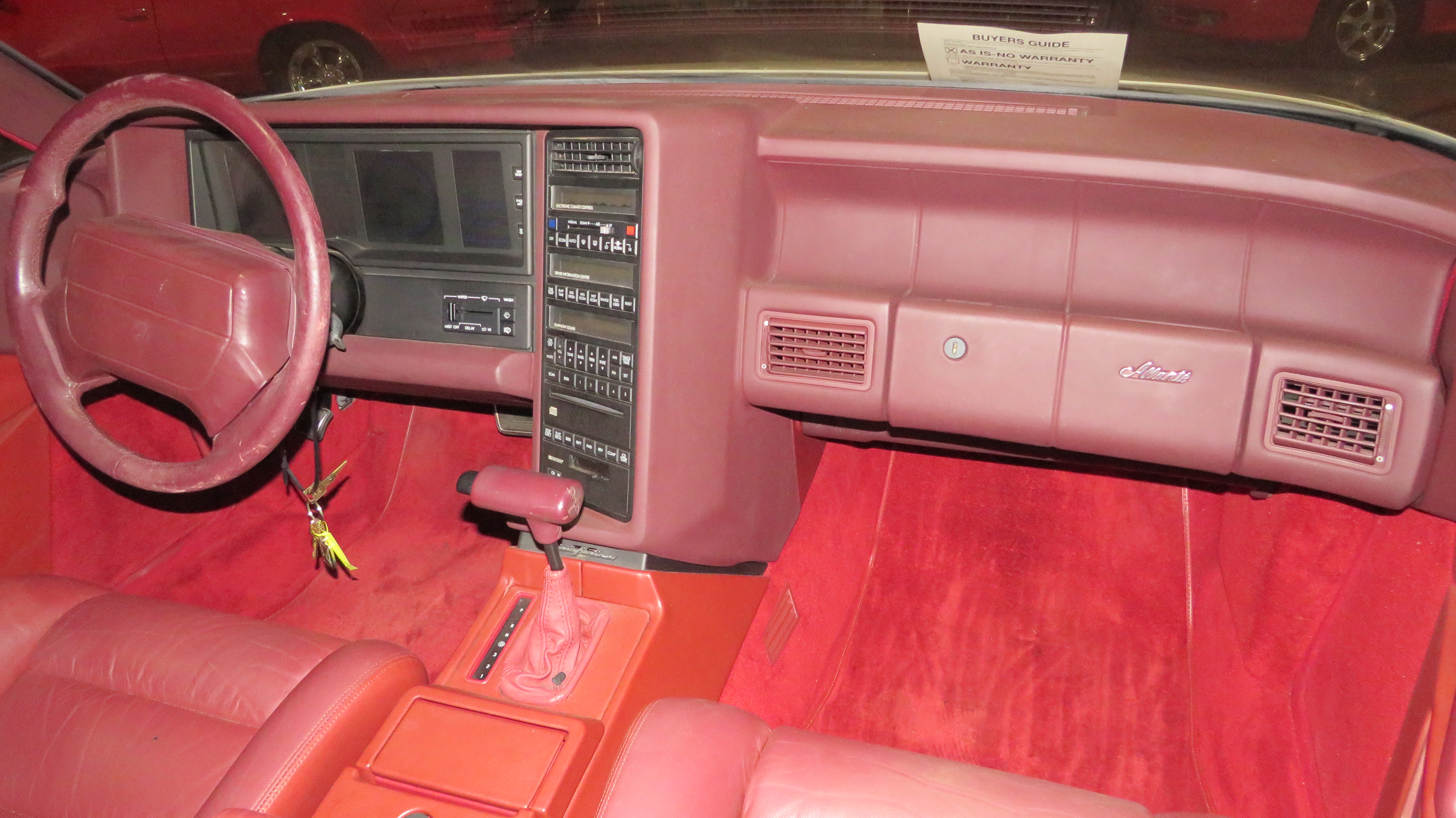 5th Image of a 1990 CADILLAC ALLANTE