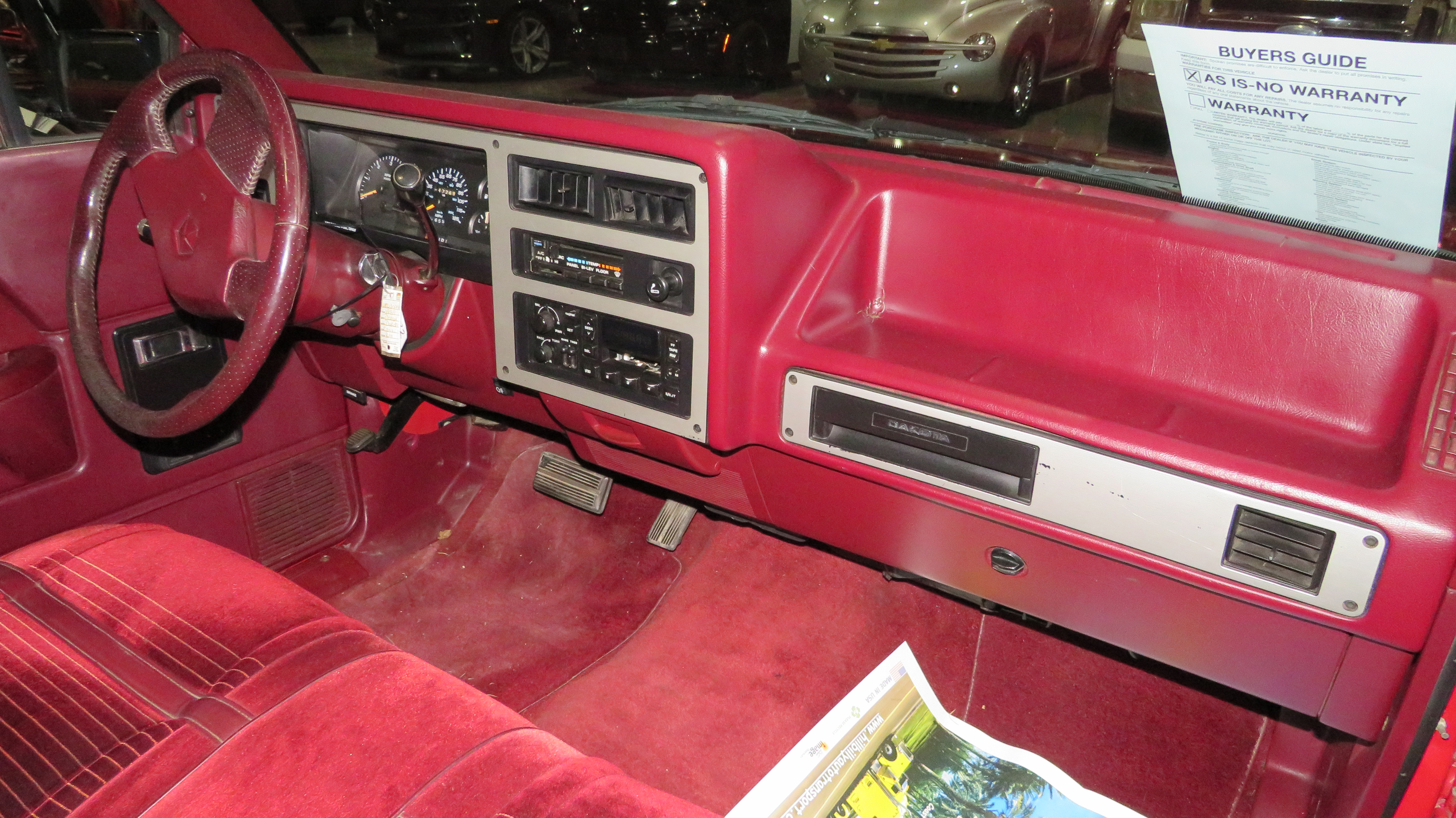 6th Image of a 1989 DODGE DAKOTA SPORT