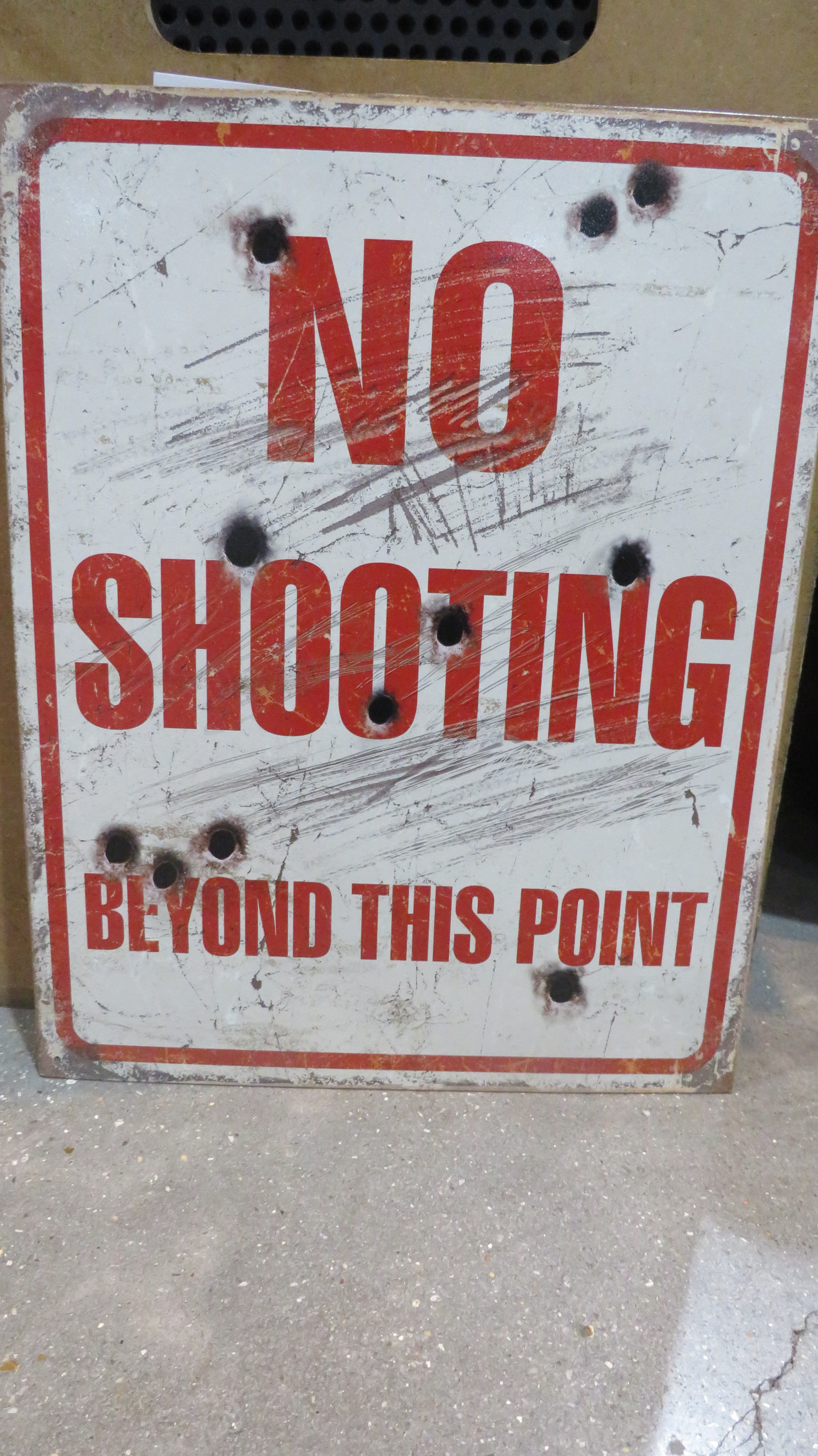 0th Image of a N/A NO SHOOTING DECORATIVE