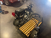 Image 3 of 5 of a N/A ARMY MINI BIKE WITH SIDE CAR