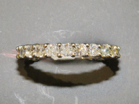 Image 2 of 4 of a N/A PLANTINUM CUSTOM LADIES DIAMOND RING
