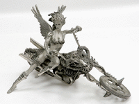 Image 1 of 9 of a N/A TEMPTATION RIDES SCULPTURE