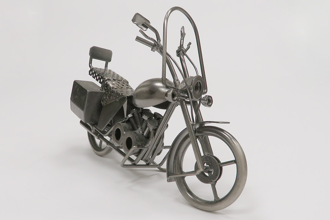 1st Image of a N/A HANDMADE METAL MOTORCYCLE