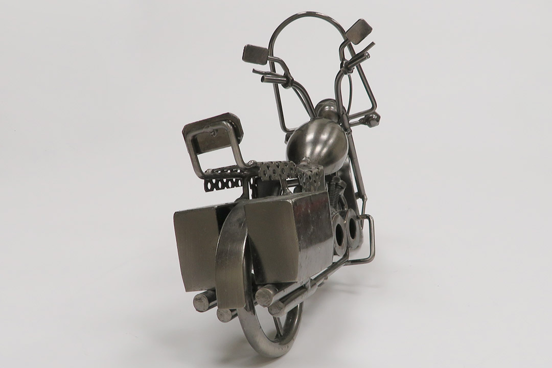 7th Image of a N/A HANDMADE METAL MOTORCYCLE