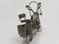 Image 8 of 8 of a N/A HANDMADE METAL MOTORCYCLE