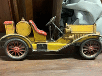 Image 1 of 1 of a N/A PEDAL CAR YELLOW