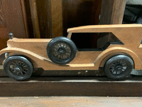 Image 1 of 1 of a N/A WOOD MODEL CAR