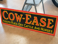 Image 1 of 1 of a N/A COW-EASE SIGN