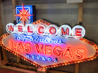 Image 2 of 2 of a N/A WELCOME TO FABULOUS VEGAS