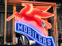 Image 1 of 2 of a N/A MOBIL GAS PEGASUS