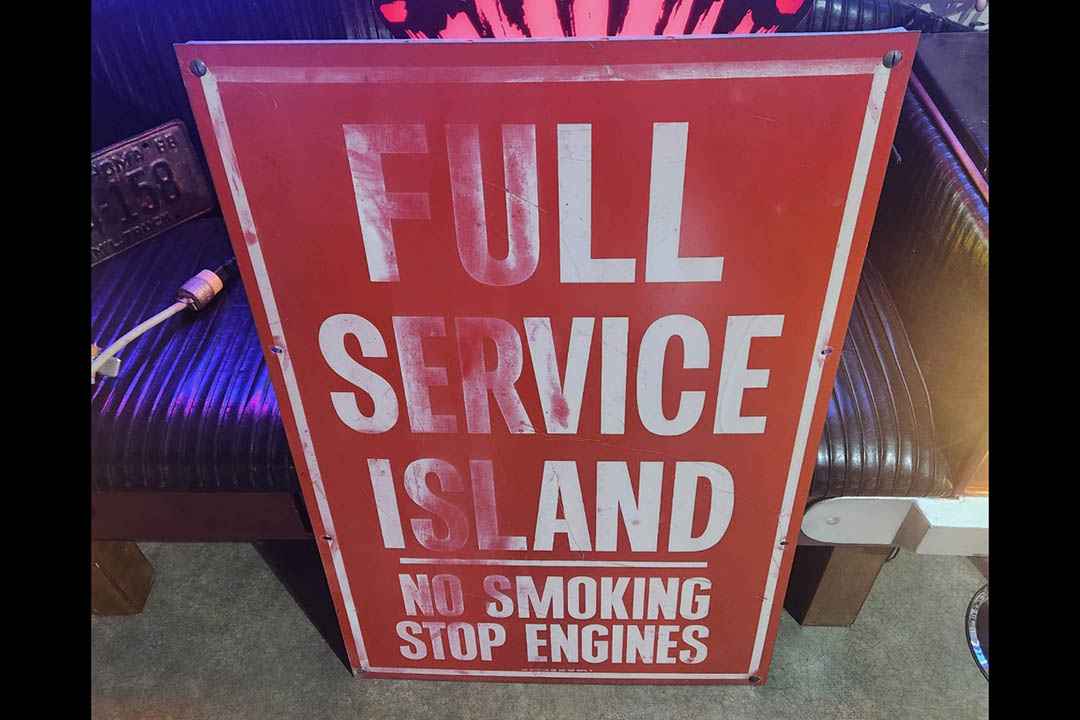 1st Image of a N/A FULL SERVICE ISLAND NO SMOKING STOP ENGINES