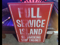 Image 2 of 2 of a N/A FULL SERVICE ISLAND NO SMOKING STOP ENGINES