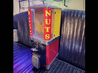 Image 2 of 4 of a N/A ANTIQUE  1 CENT NUT DISPENSER