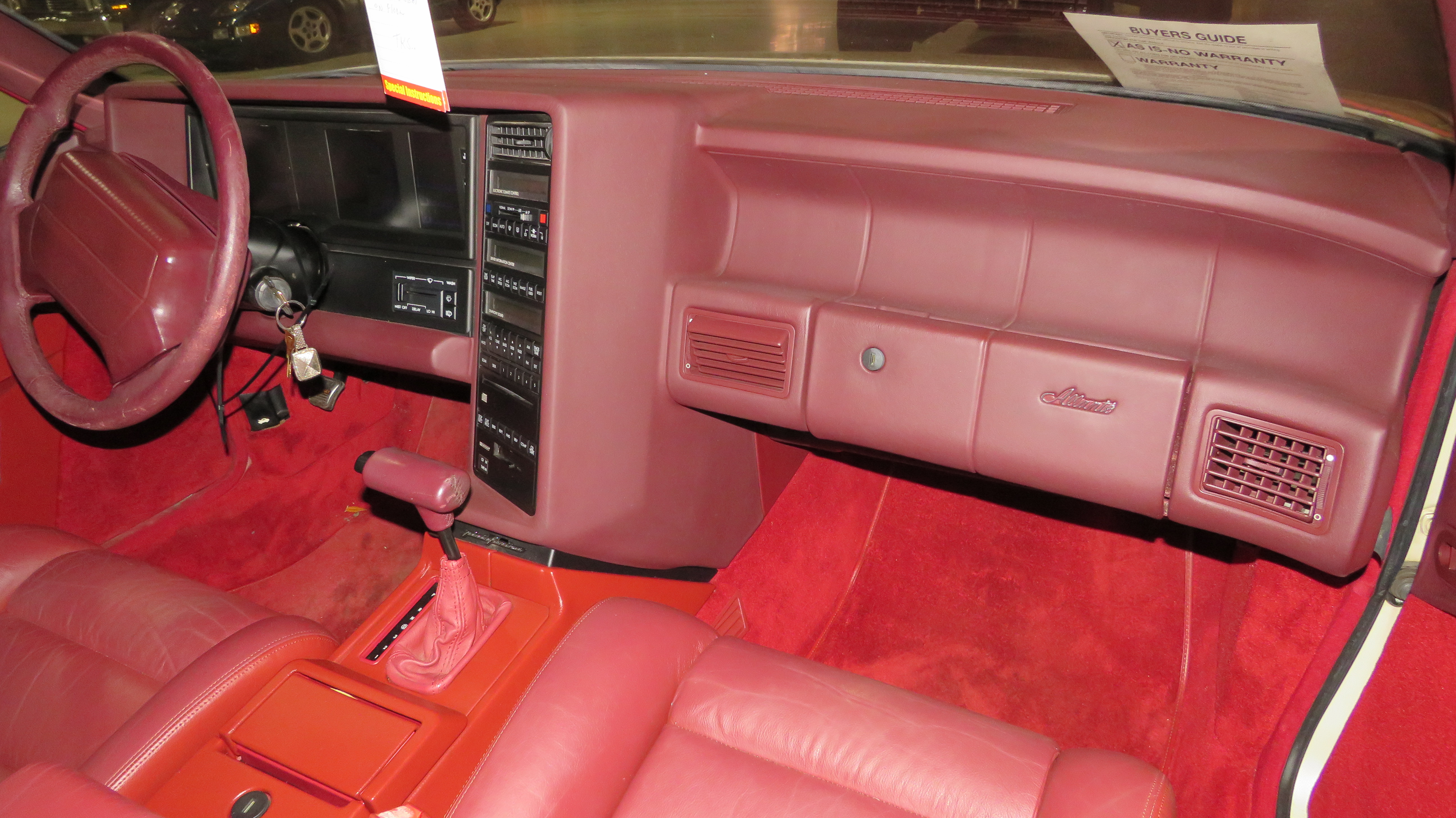 7th Image of a 1990 CADILLAC ALLANTE