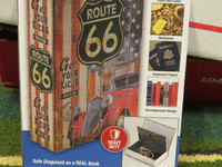 Image 1 of 2 of a N/A ROUTE 66 HIDEAWAY BOOK SAFE