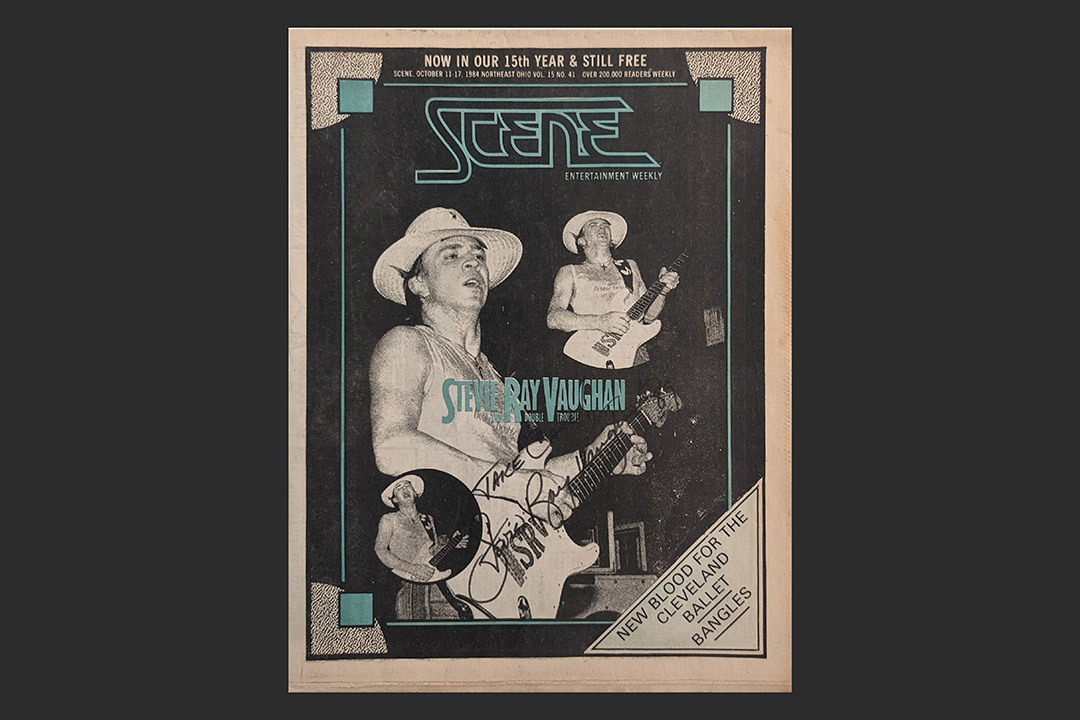 0th Image of a N/A MAGAZINE STEVIE RAY VAUGHAN SIGNED