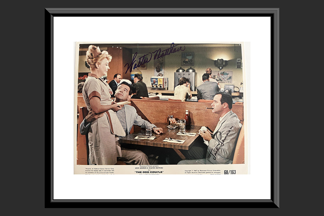 0th Image of a N/A THE ODD COUPLE WALTER MATTHAU SIGNED MOVIE PHOTO