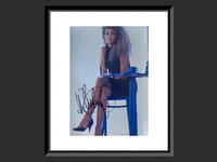 Image 1 of 1 of a N/A WHITNEY HOUSTON SIGNED PHOTO
