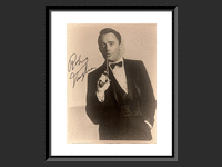 Image 1 of 1 of a N/A THE MAN FROM UNCLE ROBERT VAUGHN SIGNED PHOTO