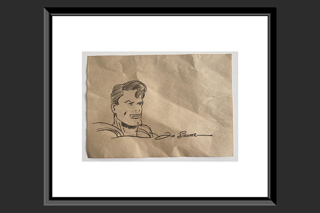 0th Image of a N/A HAND DRAWN SUPERHERO JOE SHUSTER