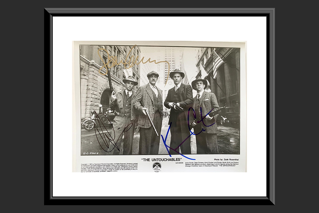 0th Image of a N/A THE UNTOUCHABLES CAST SIGNED ORIGINAL 1987