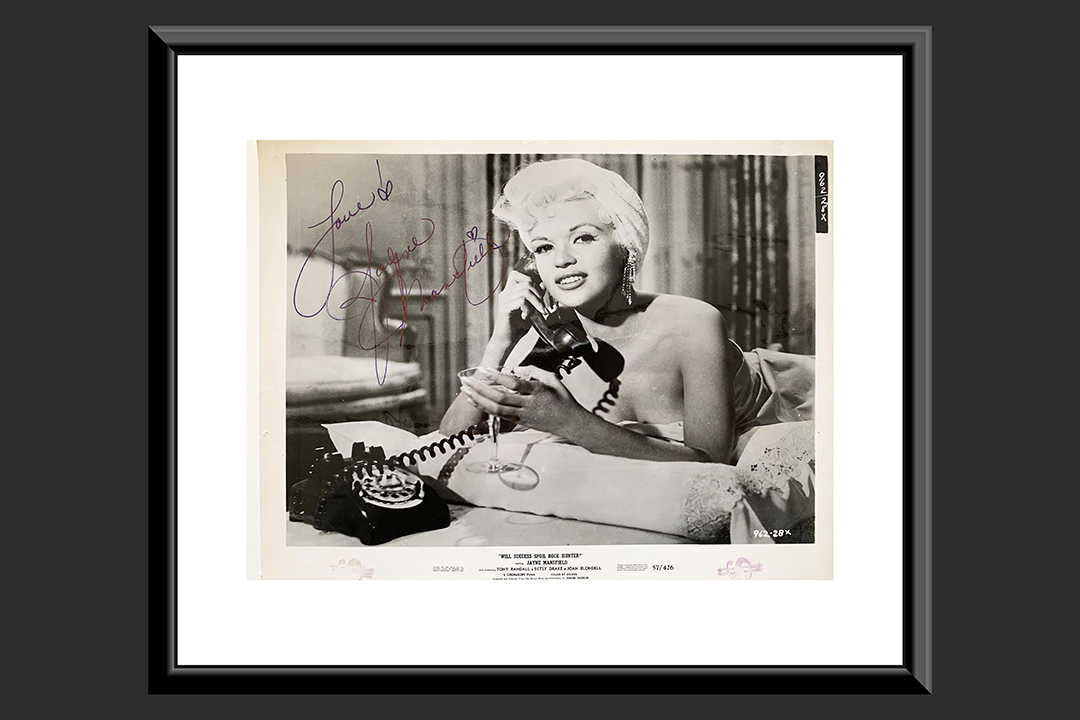 0th Image of a N/A WILL SUCCESS S.R. HU JAYNE MANSFIELD SIGNED PHOTO