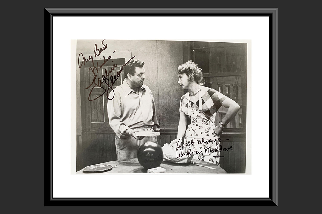 0th Image of a N/A THE HONEYMOONERS JACKIE GLEASON AND AUDREY MEADOWS SIGNED