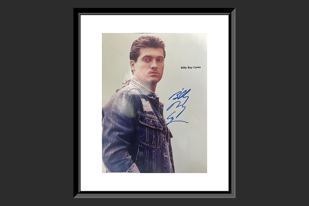 0th Image of a N/A BILLY RAY CYRUS SIGNED PHOTO