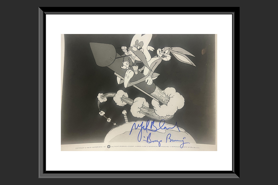 0th Image of a N/A LOONEY TUNES MEL BLANC SIGNED PHOTO