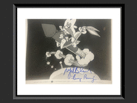 Image 1 of 1 of a N/A LOONEY TUNES MEL BLANC SIGNED PHOTO
