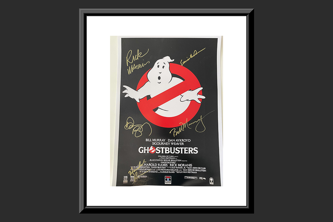 0th Image of a N/A GHOSTBUSTER CAST SIGNED