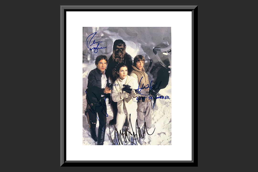 0th Image of a N/A STAR WARS CAST SIGNED