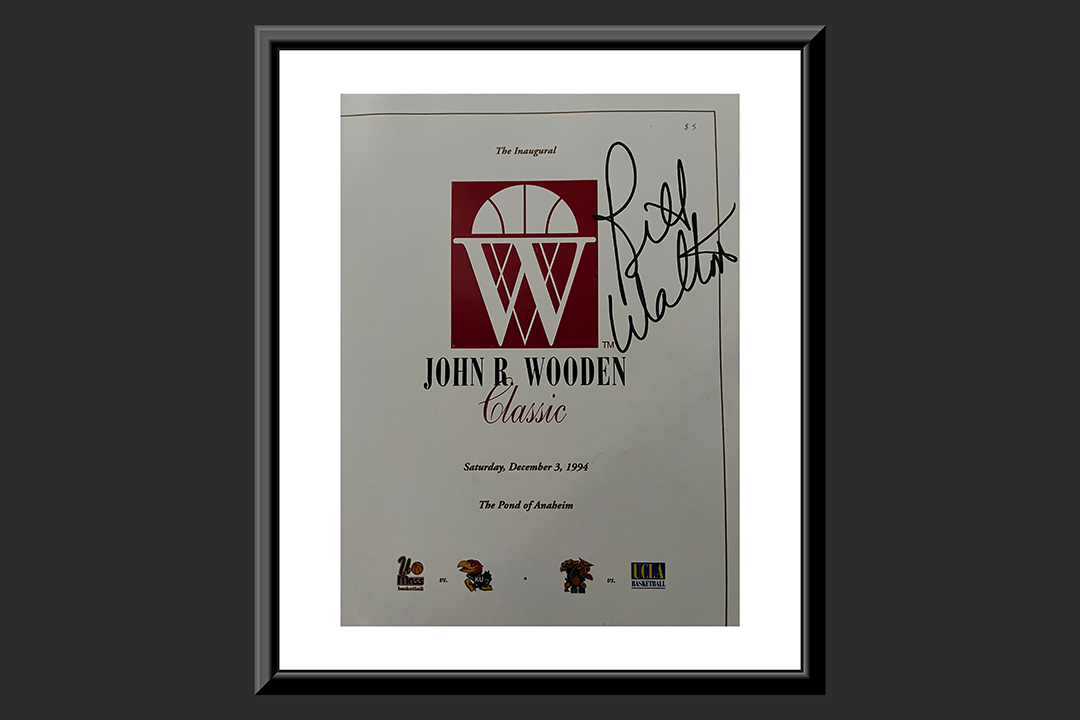 0th Image of a N/A PROGRAM BILL WALTON SIGNED