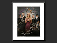 Image 1 of 1 of a N/A BIG BANG THEORY CAST SIGNED PHOTO
